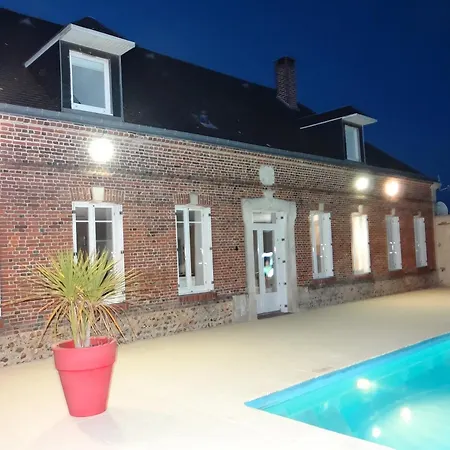 Chambres D'Hotes A Fecamp Chez Muriel A Ganzeville Le Domaine De La Roquette Avec Piscine Guest house Ganzeville